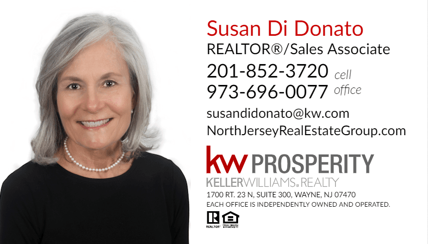 New Jersey Realtor Susan Di Donato Keller Williams The North Jersey Real Estate Group