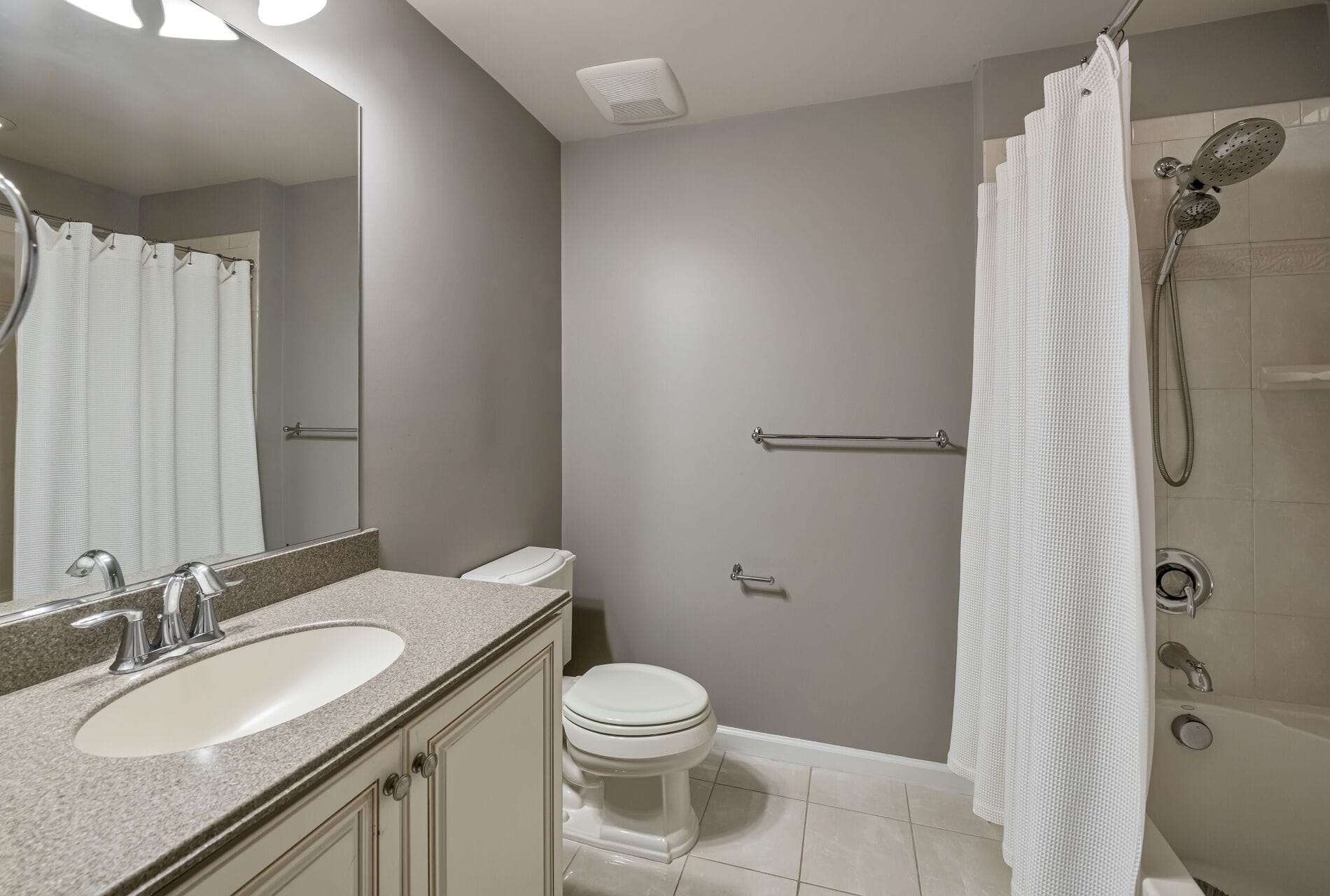 8 Fredericks St Bel Air at West Orange NJ End Unit Delano Model Bathroom